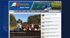 Desktop Screenshot of korvers.com